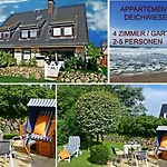 4-zimmer-ferienwohnung Deichwiese -westerland-sylt - Garten - Terrasse - 3 Schlafzimmer - 2 - 5 Pers *