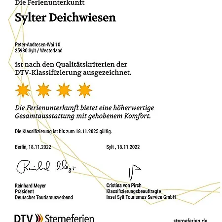 Appartamento 4-zimmer-ferienwohnung Deichwiese -westerland-sylt - Garten - Terrasse - 3 Schlafzimmer - 2 - 5 Pers